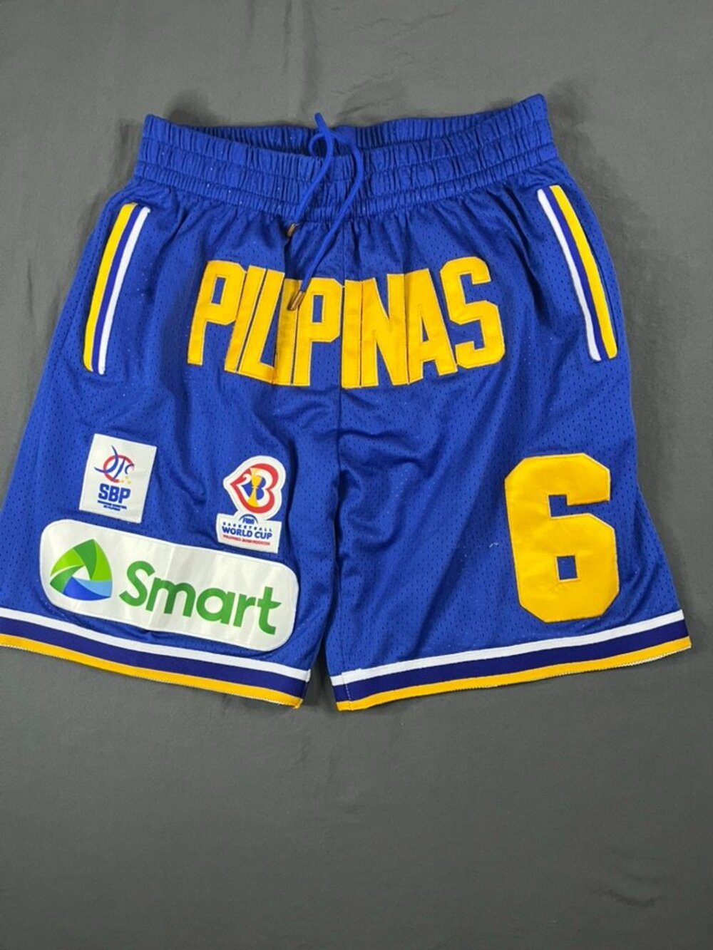 Jordan Clarkson Gilas Pilipinas Philippines Shorts FIBA Wold Cup #6 Medium